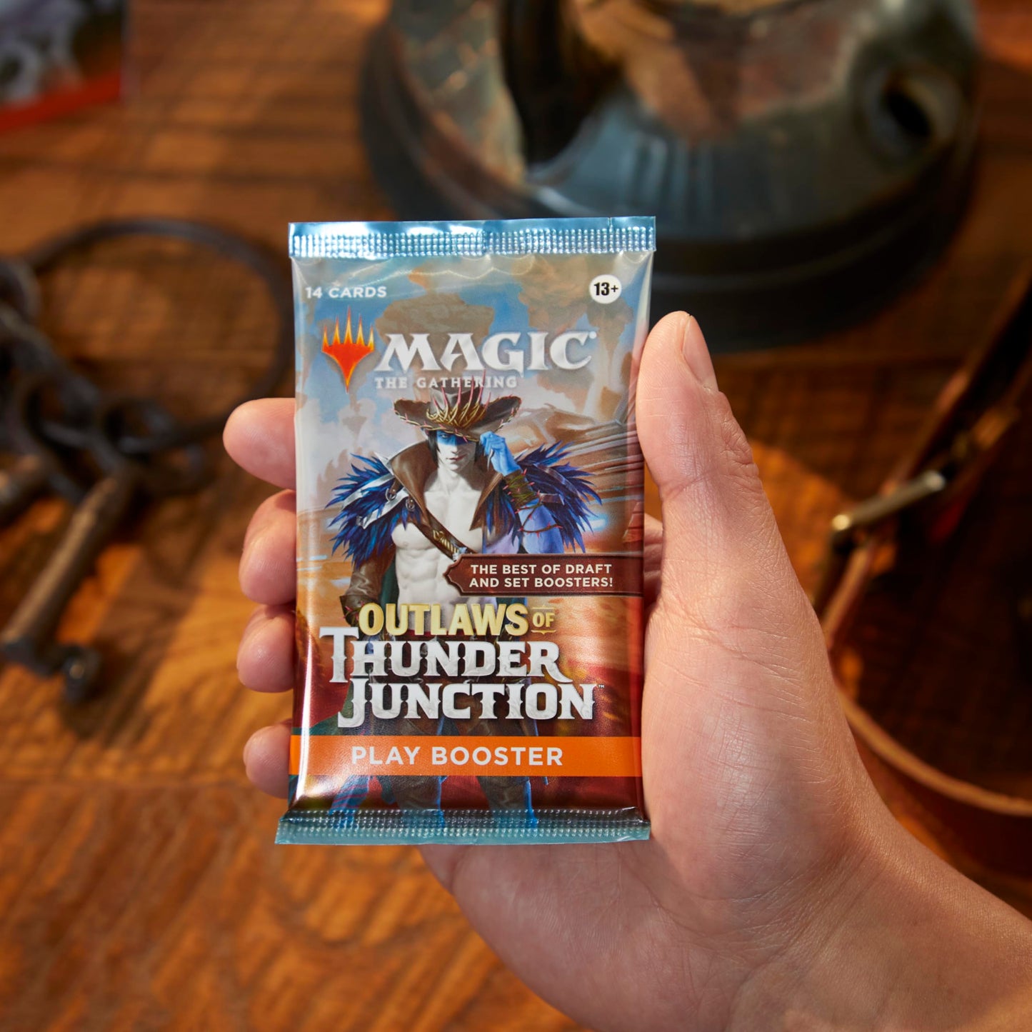 Magic: The Gathering Outlaws of Thunder Junction Play Booster Box - 36 Packs (504 Magic Cards)