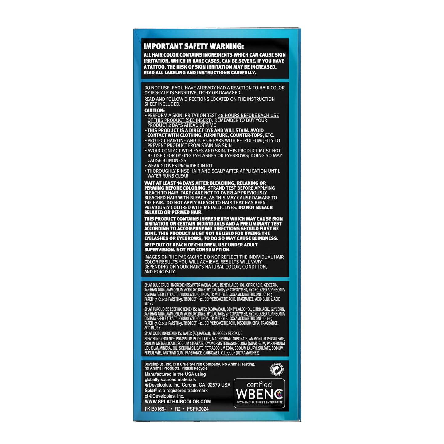 30 Wash Splat Kits (Ombre Ocean)