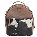STS RANCHWEAR Women's Cowhide Phoenix Casual Durable Leather Brown Backpack with Adjustable Shoulder Straps