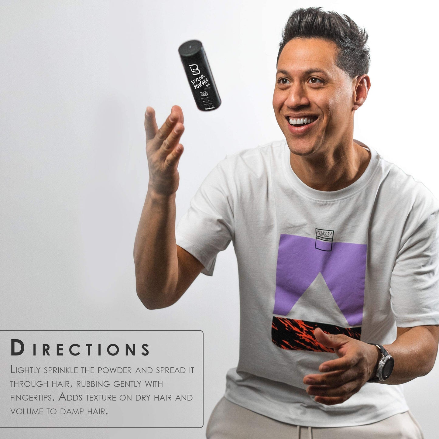 L3 Level 3 Hair Serum - Repairs your Damaged Hair - Softens and Smoothing - Level Three Hair Smoothing Serum - Reduces Frizziness (Sample Powder