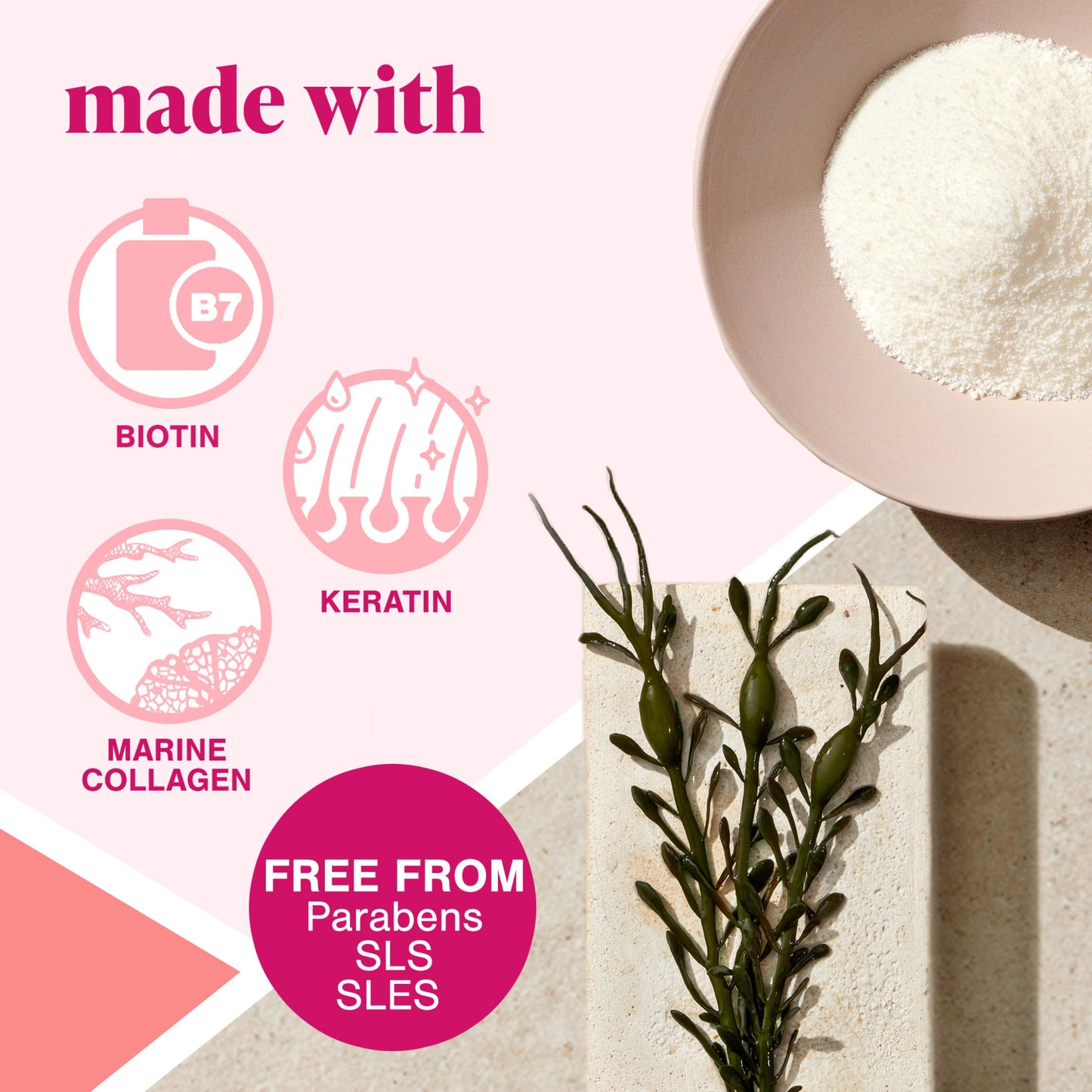 Viviscal Hair Thickening Serum, Instant Lightweight Hair Product, Leave-in Elixir for Thicker, Fuller Looking Hair, with Keratin & Biotin, 50ml (1.69