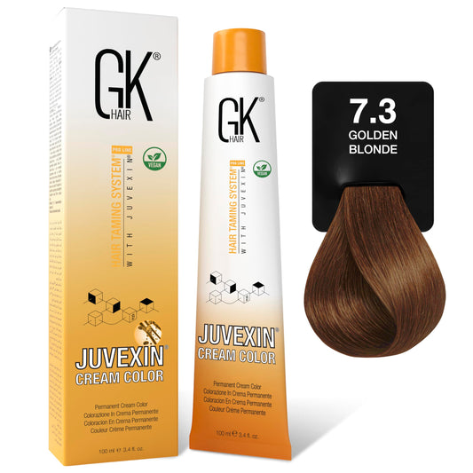 GK HAIR Global Keratin Professional Hair Color Cream Tube (3.4 Fl Oz/100ml) Nourishing & Cleansing Colors for Styling High Performance Long Lasting Beauty & Personal Care GK HAIR