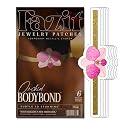 Fazit Makeup Patches - Orchid Bodybond - Glow Up Make-Up Patches - Cute Glitter Makeup Accessories for Women - Cosmetic Body Glitter
