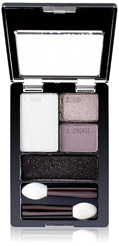 Maybelline Expert Wear Eyeshadow Quads, Charcoal Smokes, 0.17 oz.