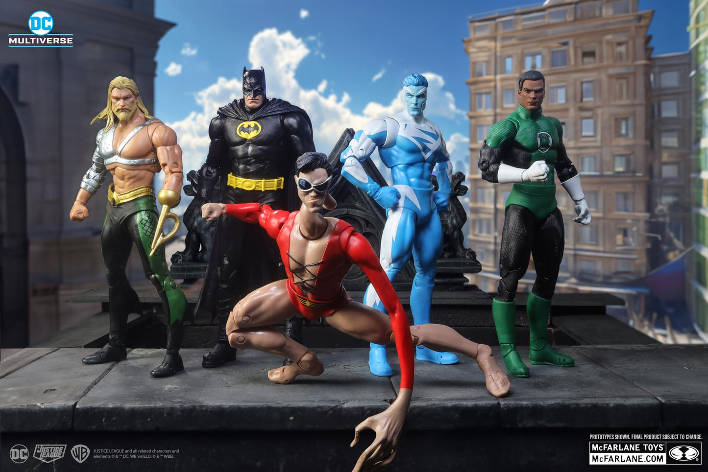 McFarlane Toys - DC Multiverse Green Lantern (JLA) 7in Build-A Figure (Styles May Vary)