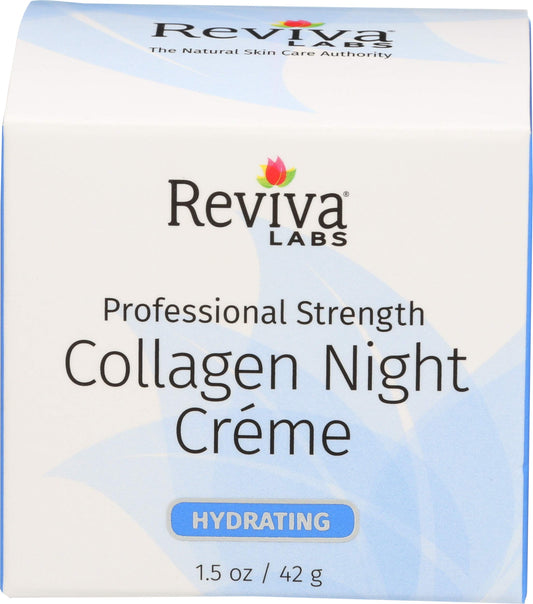 Reviva Labs: Collagen Night Cream, 1.5 oz
