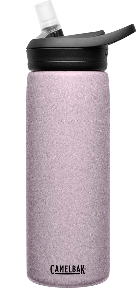 CamelBak Eddy+ Insulated Stainless Steel Bite Valve Straw Water Bottle Purple Sky, 20oz