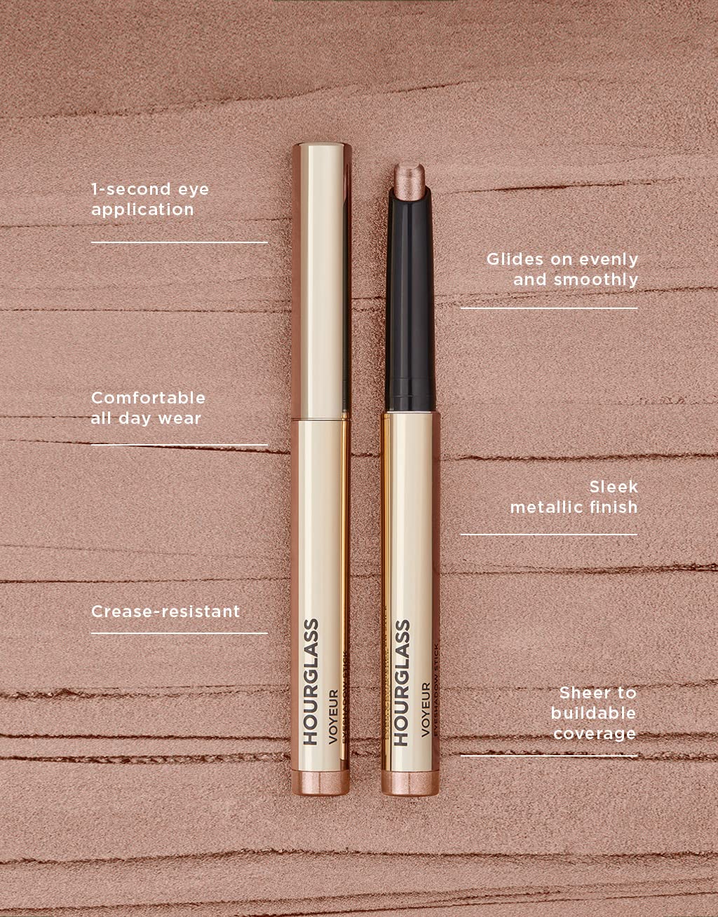 Hourglass Voyeur Eyeshadow Stick-Phoenix (Warm Copper)
