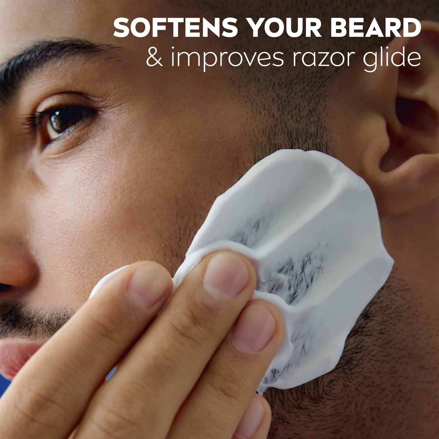 NIVEA MEN Sensitive Shave Foam with Vitamin E, Soothing Chamomile and Witch Hazel Extracts, 6 Pack of 7 Oz Cans