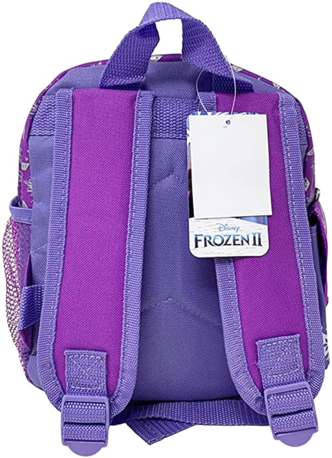 Pod Disney Frozen 2 Elsa Anna & Olaf 10"" Mini Backpack Girl's Book Bag, Purple