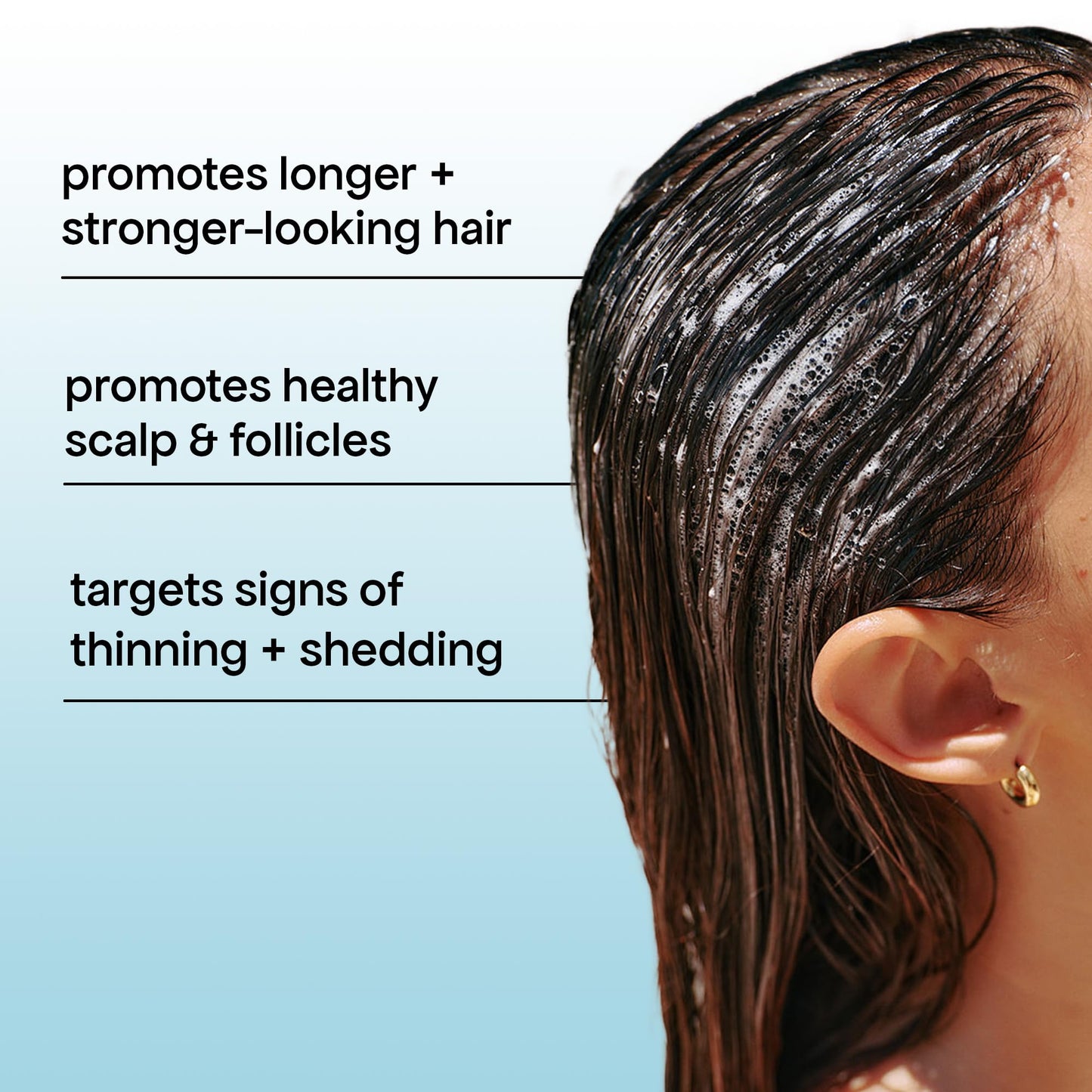 BondiBoost HG Anti-Thinning Shampoo Conditioner Set [16.90 fl oz each], Clinically Tested to Promote Fuller + Thicker-Looking Hair for Women & Men Beauty and Personal Care BONDIBOOST