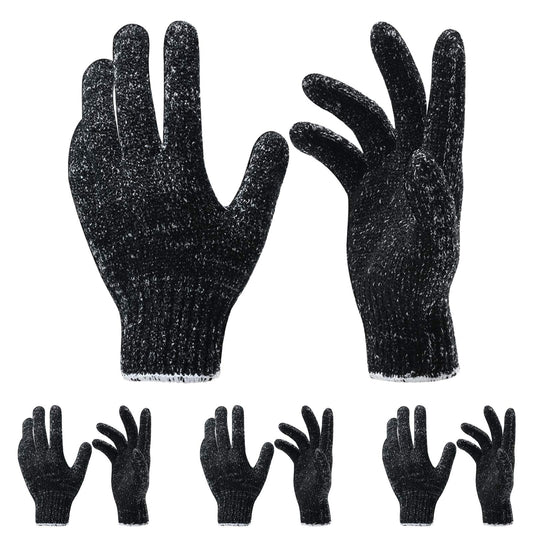 4 Pairs 8 Pcs Exfoliating Gloves for Shower - Premium Bath Gloves - Body Scrubber Gloves for Shower, Spa, Massage, Body Scrubs, Remove Dead Skin, Deep Beauty & Personal Care Oueliche