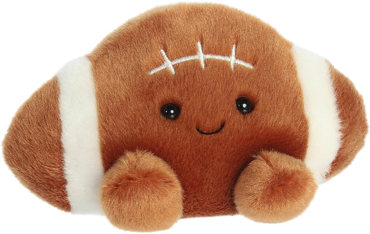 Aurora® Adorable Palm Pals™ Tackle Football™ Stuffed Animal - Pocket-Sized Play - Collectable Fun - Brown 5 Inches