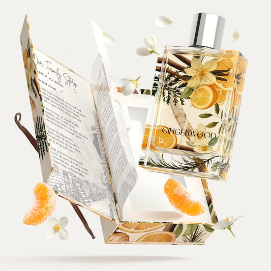 Kumbra With Love Gingerwood Eau de Parfum 100ML - Woody Perfume For Women - Long-Lasting Scent with Jasmine, Mandarin, Ginger, Orange & Sandalwood Beauty & Personal Care Kumbra With Love