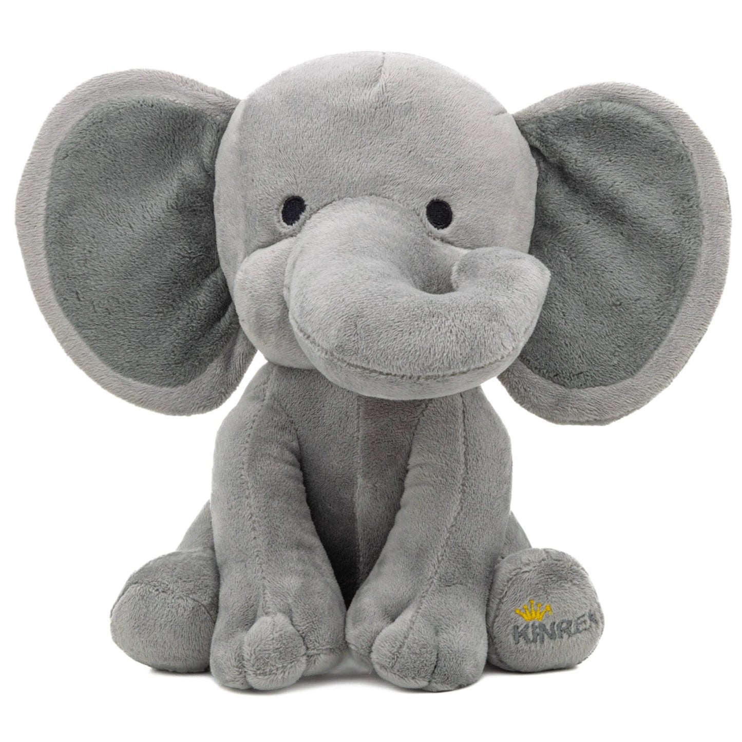 KINREX Elephant Stuffed Animals - Stuff Animal Plush Toy for Babies Girls Boys, Elephants Plushie Teddy Bear Toys for Birth Stats Baby Shower Infant…