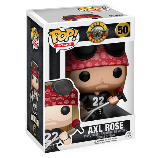 Funko Pop Rocks: Guns N' Roses - Axl Rose - Guns N Roses - Collectable Vinyl Figure - Gift Idea - Official Merchandise - Toys for Kids & Adults…