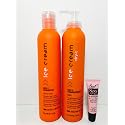 Inebrya Ice Cream Dry-t Shampoo Fior Di Late 11.83 Oz and Dry-t Conditioner Latte 11.83 OzFree Starry Lip Plumping Gloss 10Ml