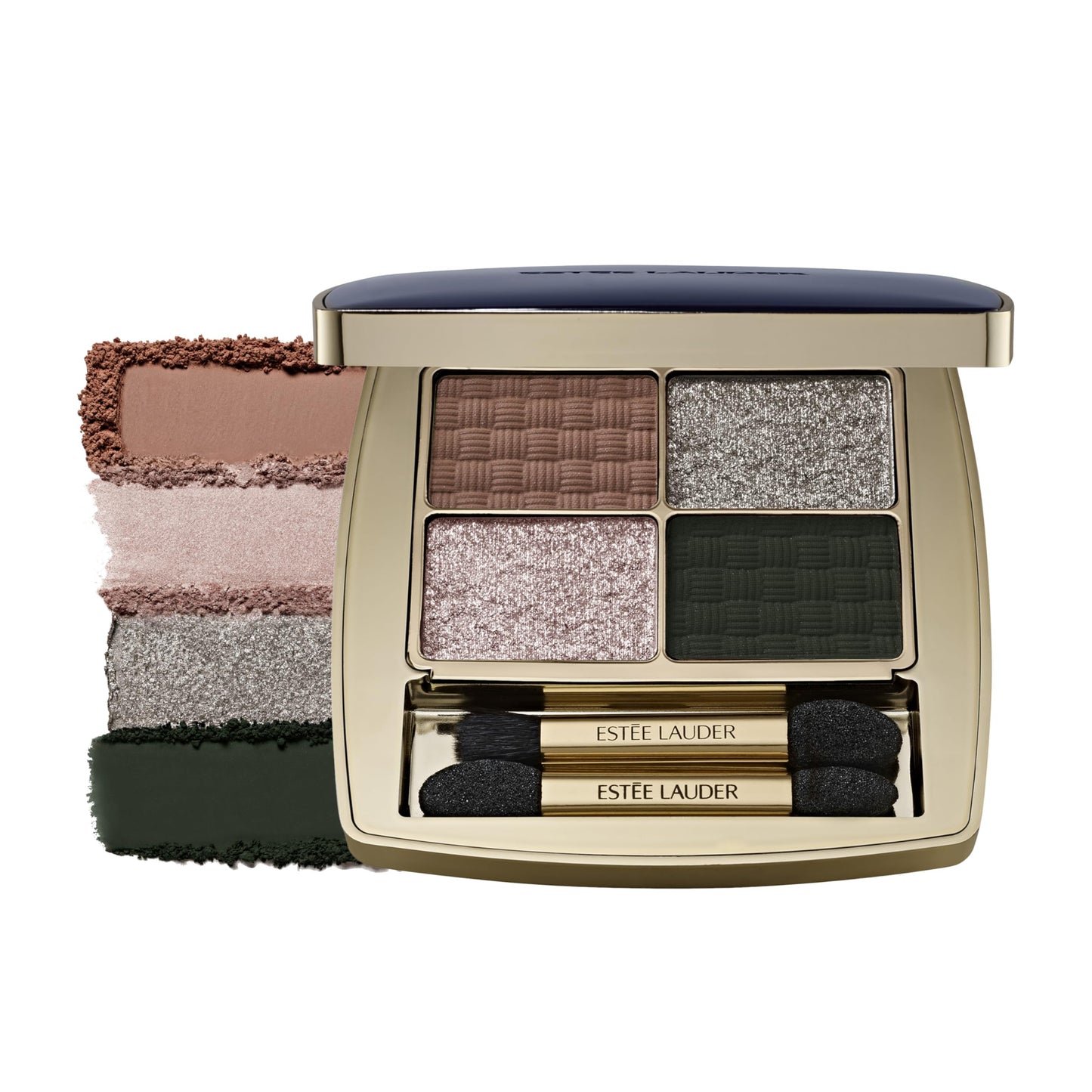 Estée Lauder The Essential Eyeshadow Quad Long-Lasting Palette | Shape, Sculpt, Magnify, Money Moves, 0.14 Ounce