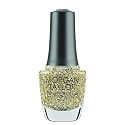 Morgan Taylor Nail Lacquer (All That Glitters Is Gold) Gold Sparkle Professional Lacquer, Vibrant, Chip-Resistant, Fast-Drying, Long-Lasting Beauty & Personal Care Morgan Taylor