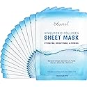 Ebanel 15 Pack Collagen Face Mask with Hyaluronic Acid, Vitamin C, Peptide, Aloe, Instant Brightening Hydrating Face Masks Skincare Korean Sheet