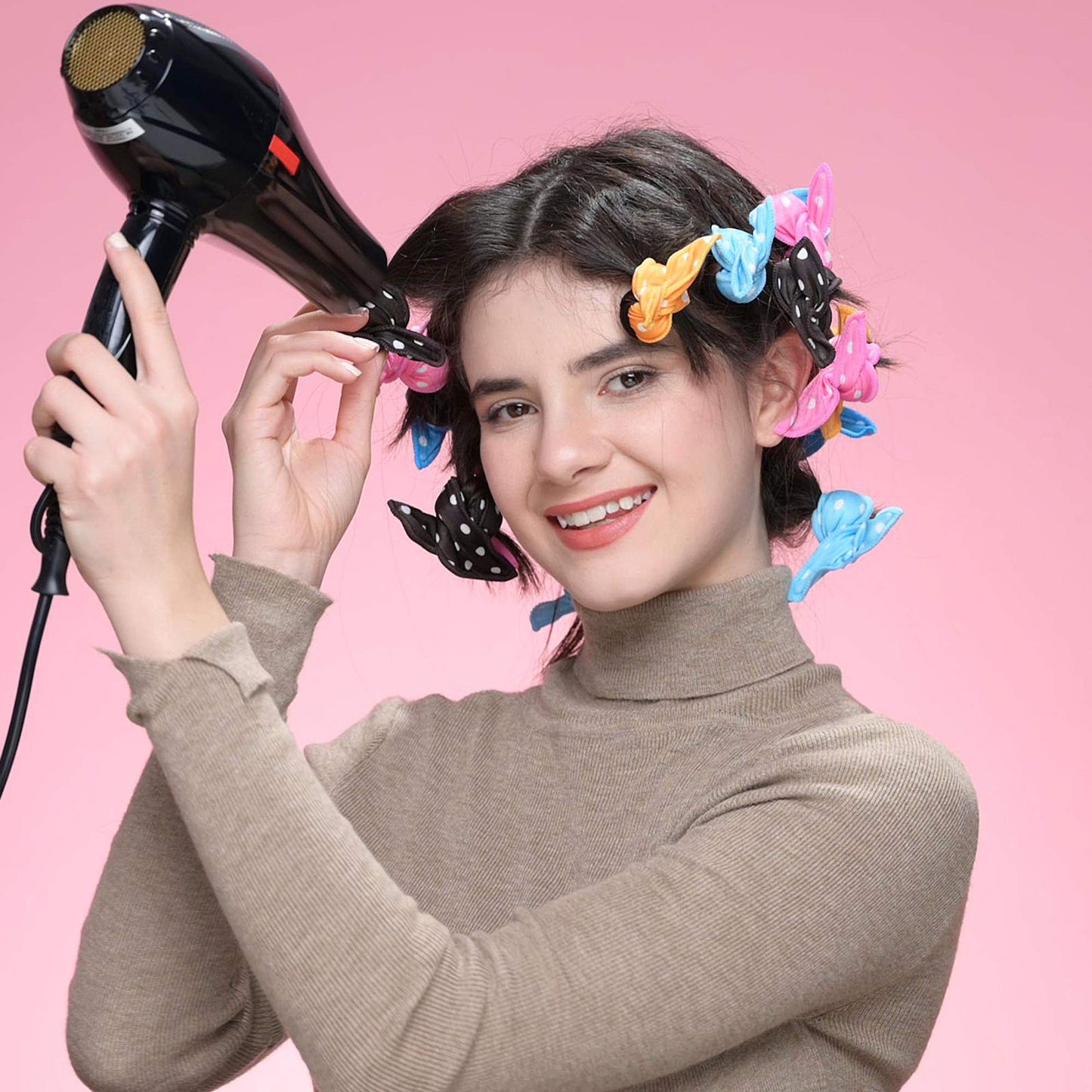Aimin Hair Heatless Curlers, Soft Hair Curlers To Sleep In, Overnight Heatless Curls For Long Hair, No Heat Foam Curlers, Satin Sponge Rollers