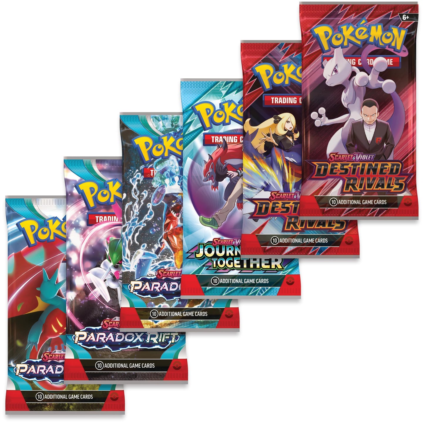 Pokemon TCG: Cynthia’s Garchomp ex Premium Collection - 6 Packs, Stickers, Promos