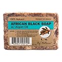 By Natures 100% Natural African Black Soap With Argan Oil 3.5 Oz (Pack of 1)