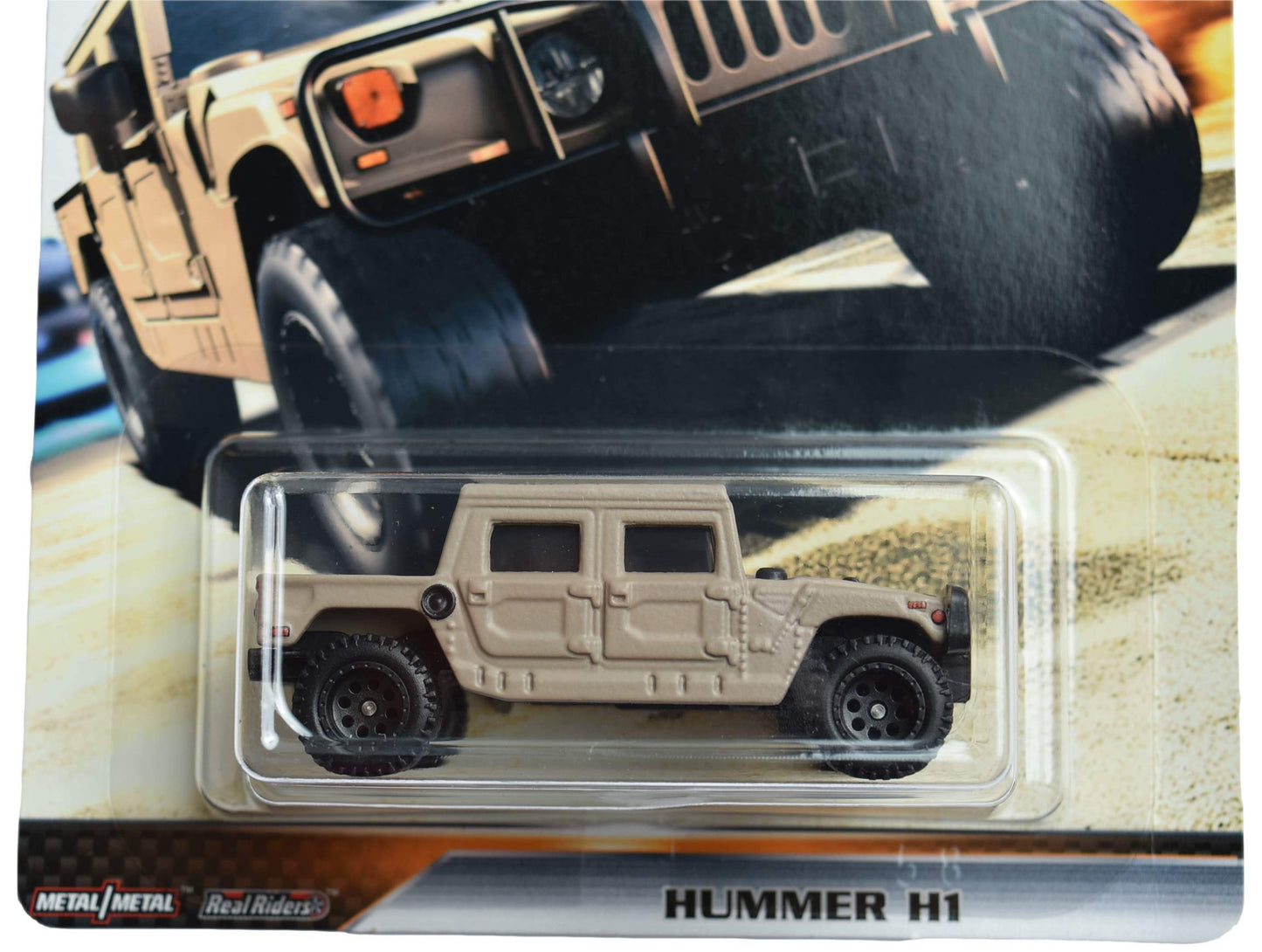 Hot Wheels Furious Off Road Hummer H1 5/5, tan