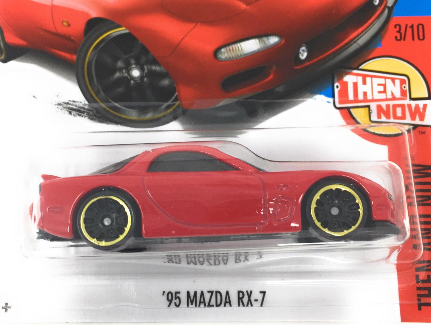 Hot Wheels 2017 Then and Now Mazda RX-7, Red