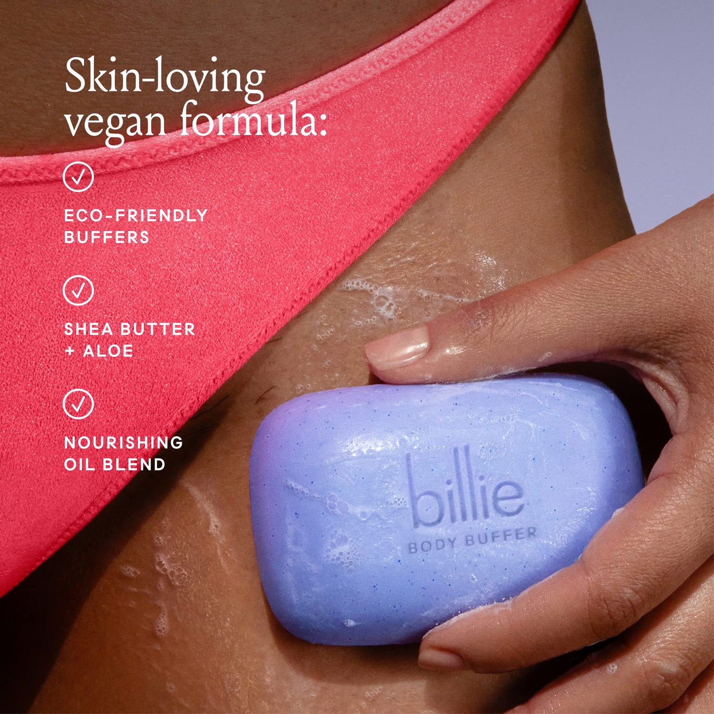 Billie Body Buffer - Pre-shave Exfoliating Bar - 3.5 oz Beauty and Personal Care Billie