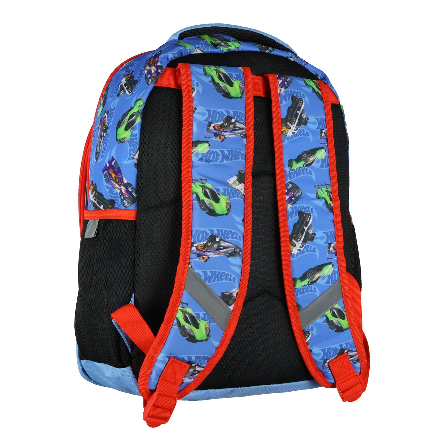 Hotwheels Backpack Finish Line Racing Design 16" School Bag
