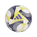 Adidas Unisex-Adult CoNext25 League Soccer Ball, White/Yellow/Pantone, 5