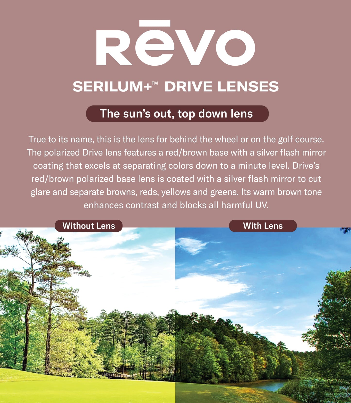 Revo Sunglasses Crawler: Polarized Performance Rectangle Sport Wrap Frame, Matte Tortoise Frame with Drive Lens