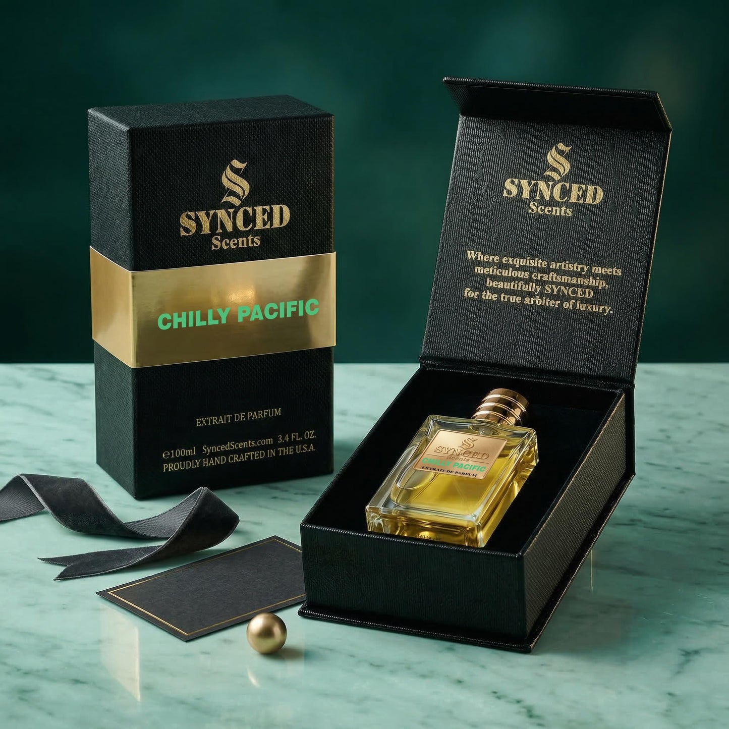 SYNCED Scents CHILLY PACIFIC Inspired by Pacific Chill Perfume for Men and Women - Long Lasting Fresh Citrus Fruity Fragrance - Intense Clean Vibrant Beauty & Personal Care SYNCED Scents