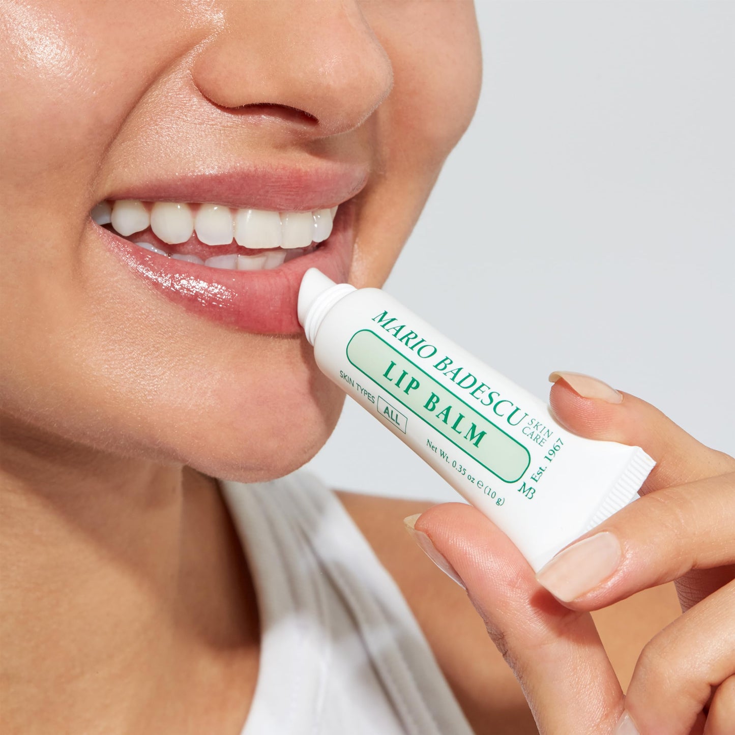 Mario Badescu Moisturizing Original Lip Balm for Dry Cracked Lips, Infused with Coconut Oil and Shea Butter, Ultra-Nourishing Lip Care Moisturizer