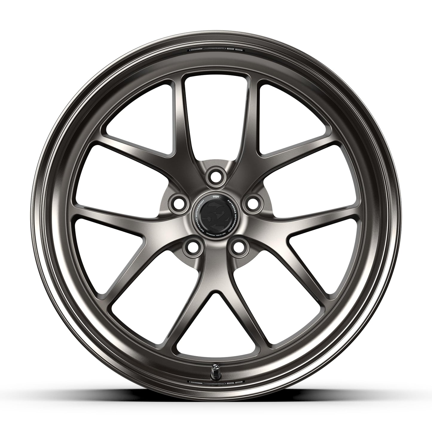 Sector RSR 19x9.5 5x112 40mm ET 66.56mm Center Bore Magnesium Grey w/ Gloss Lip