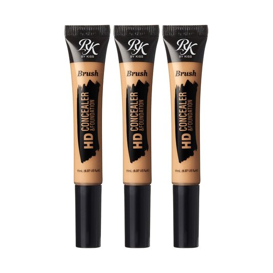 Ruby Kisses 4-In-1 Concealer, Color Corrector, Contour & Highlight, Full Coverage Natural Finish Covers Under Eye Circles & Blemishes, Hydrating