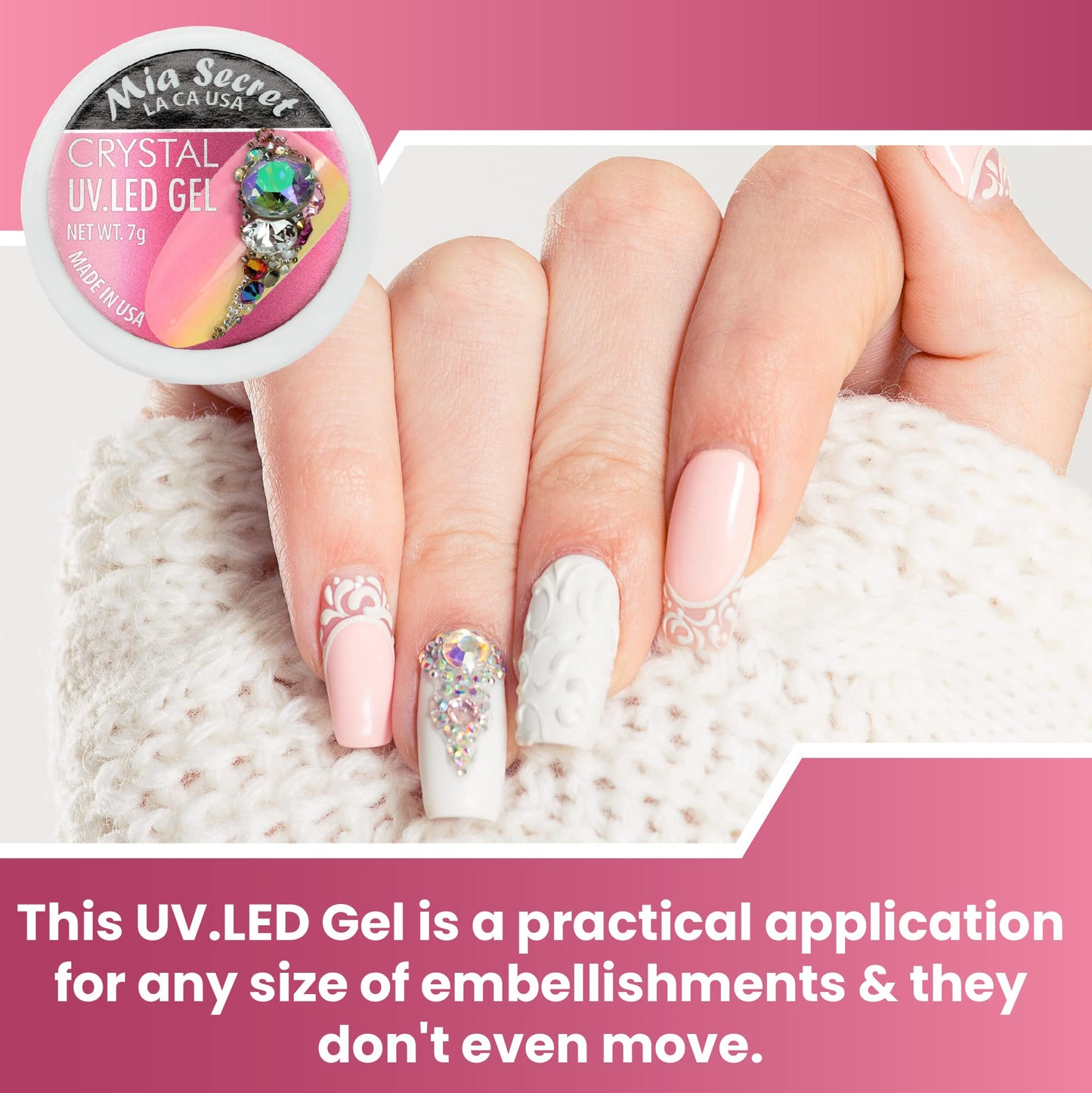 MIA SECRET - Crystal UV/LED Gel 5g.