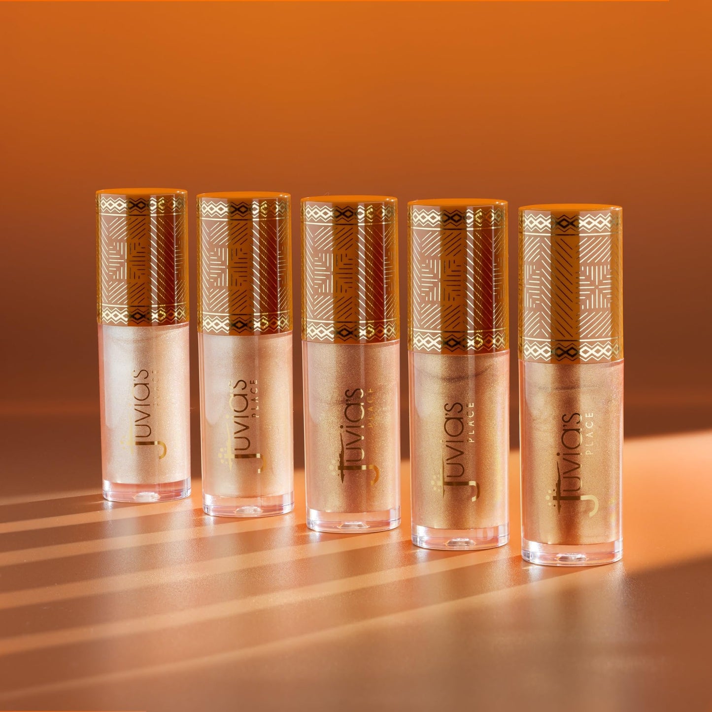 Juvia's Place Nubian Glow Liquid Luminizer Egyptian Glow - Radiant Highlighter Makeup Glowy Tint Daily Dewy Luminous Beauty Creamy Bronzing Skincare