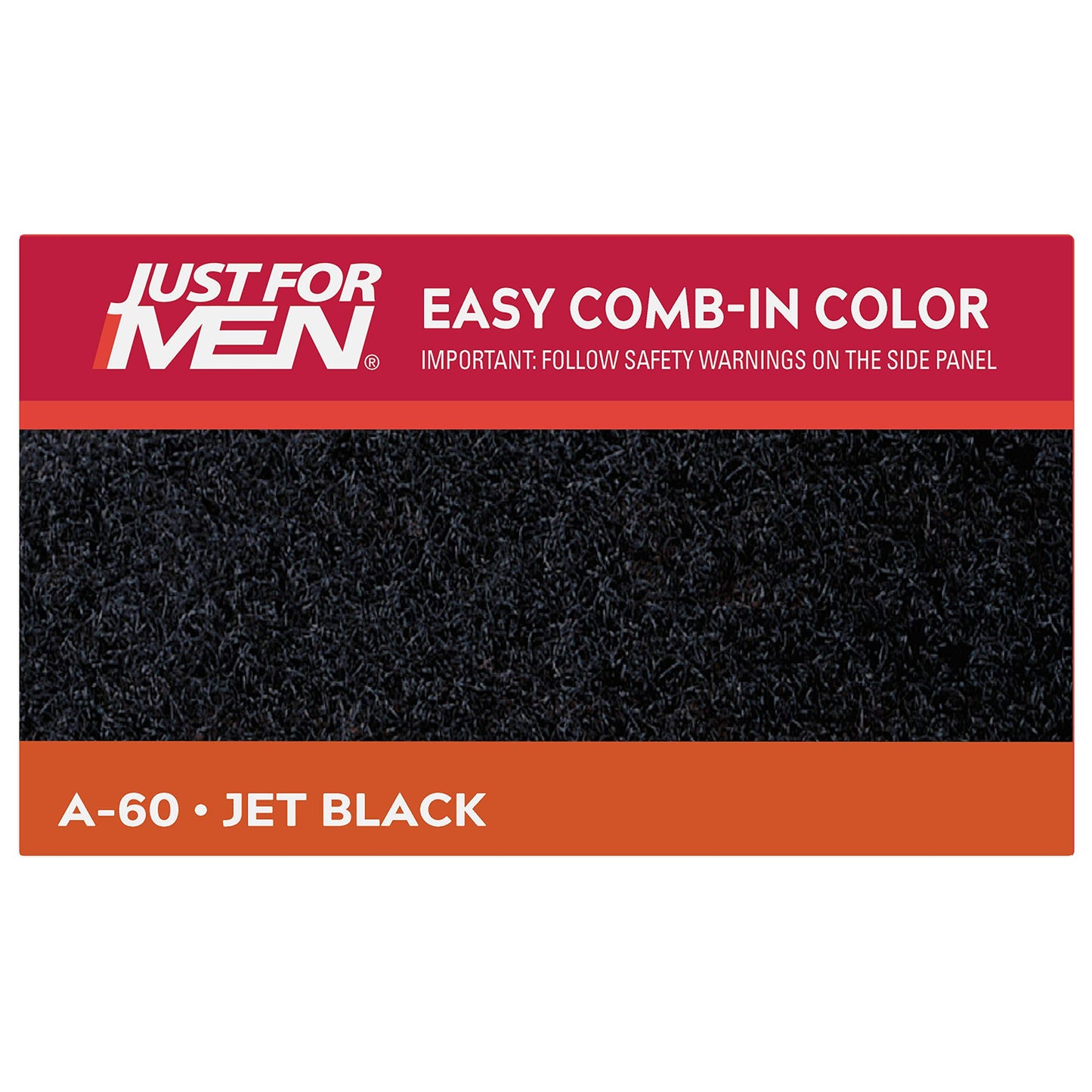 JUST FOR MEN AutoStop Foolproof Haircolor, Jet Black A-60 1 ea (Pack of 3)