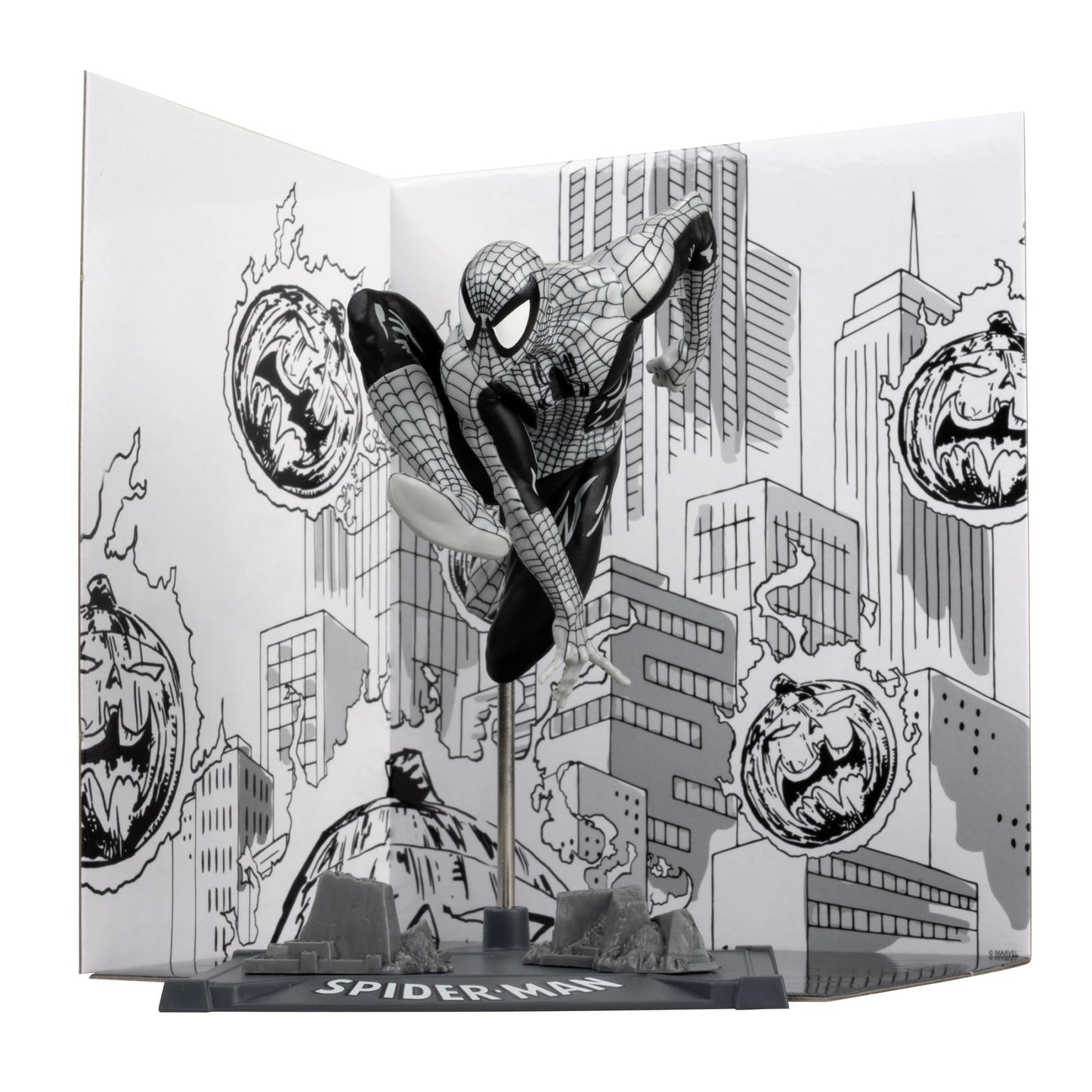 Marvel Collection PVC Statue 1/10 Spider-Man (Spider-Man #6) (Line Art) (Gold Label) 10 cm