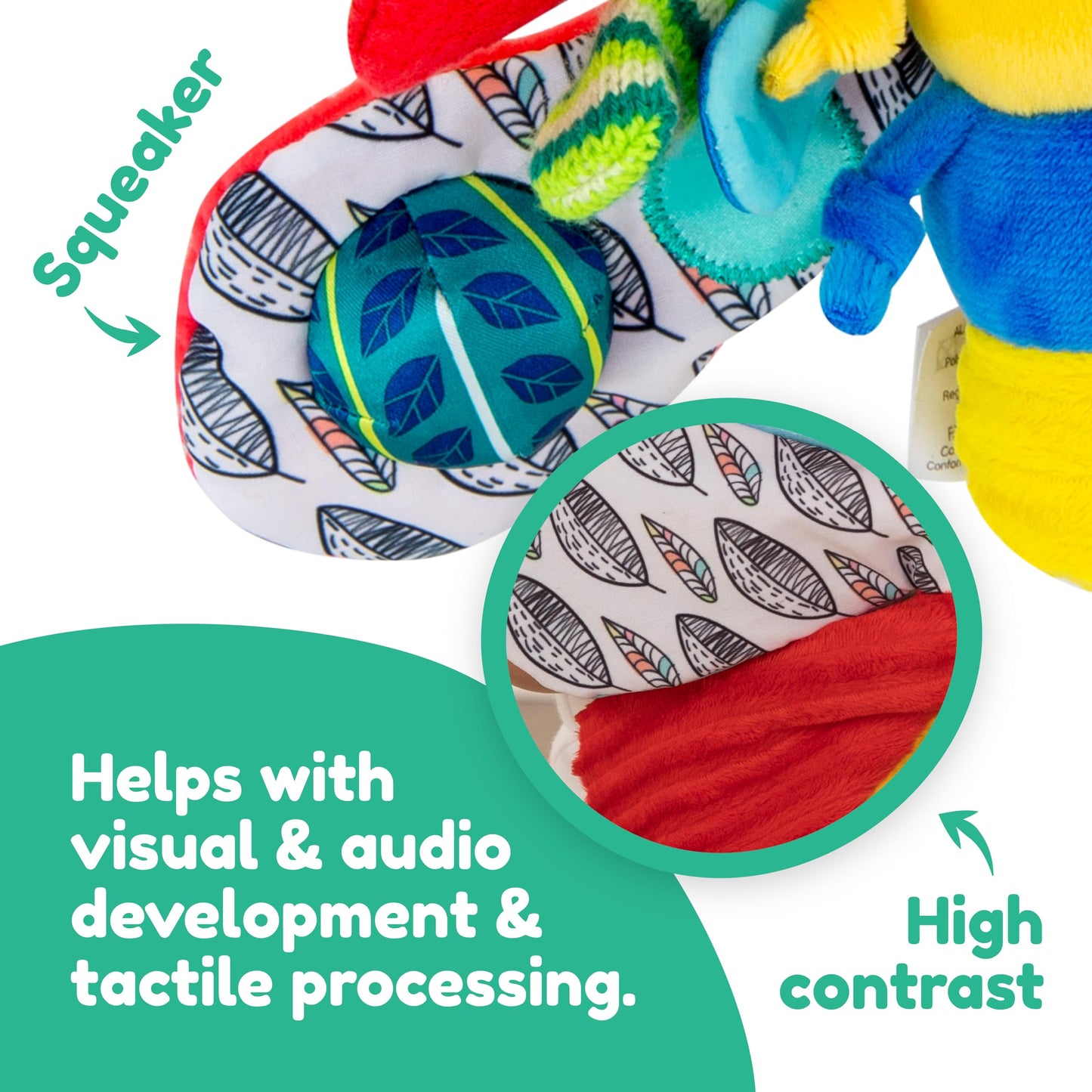 Lamaze Clip On Car Seat and Stroller Toy - Freddie the Firefly - Crinkle Car Seat Toys and Stroller Toys - Sensory Toys for Babies - Travel Toys for…