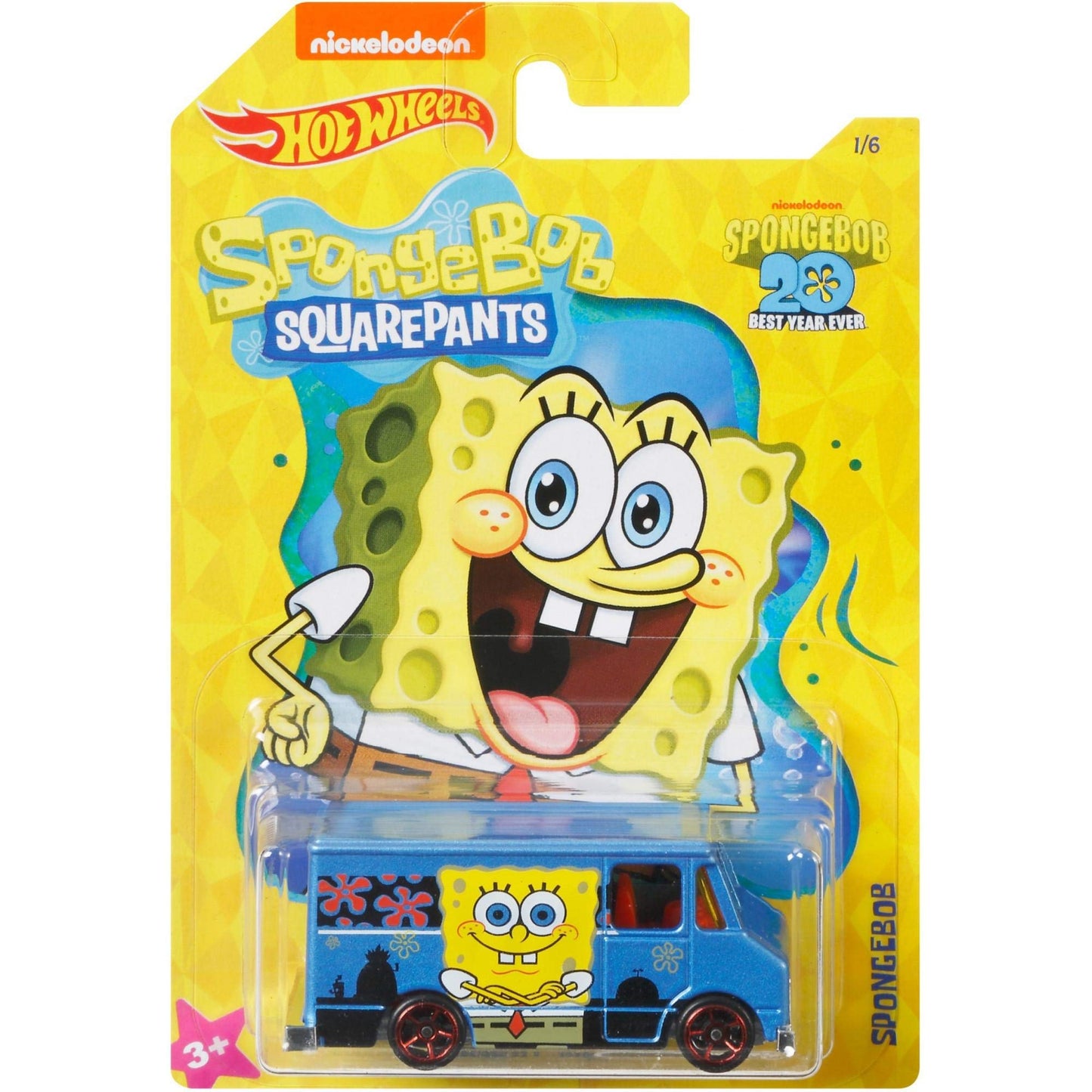 Hot Wheels Spongebob Combat Medic 1/6, Blue