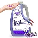 Vitamin Hand Soap - Liquid Hand Soap - Natural Plant Derived Moisturizing Handsoap with Essential Oil Fragrance Hush Lavendar - Soft Hand Wash