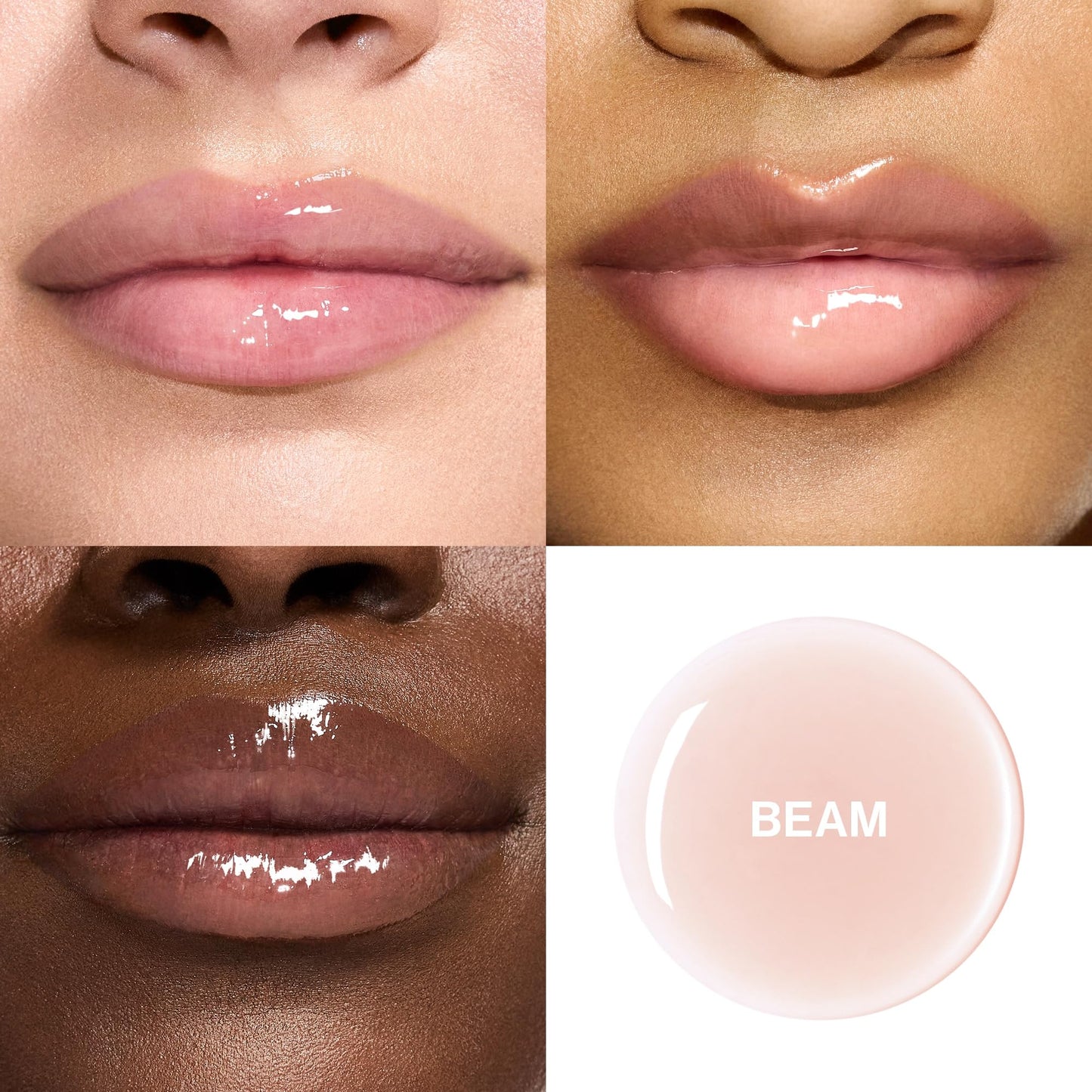 Smashbox Halo Plump + Glow Lip Gloss | Non-Sticky, Hydrating, Plumping Lip Gloss with 6-Hour Shine | Hyaluronic Acid and Vitamins C+E, 0.14 Fl Oz
