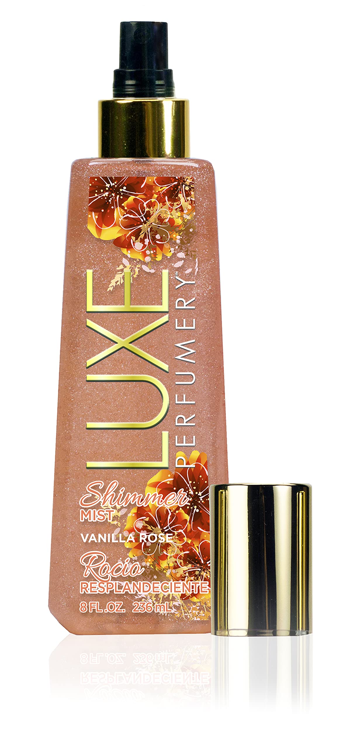 Luxe Perfumery Vanilla Rose Shimmer Mist, 236 mL