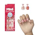 Kiss Impress No Glue Mani Press On Nails, Mini, 'Playground', Pink, Kids Size, Squoval Shape, Includes 20 Nails, 1 Mini File Beauty & Personal Care imPRESS