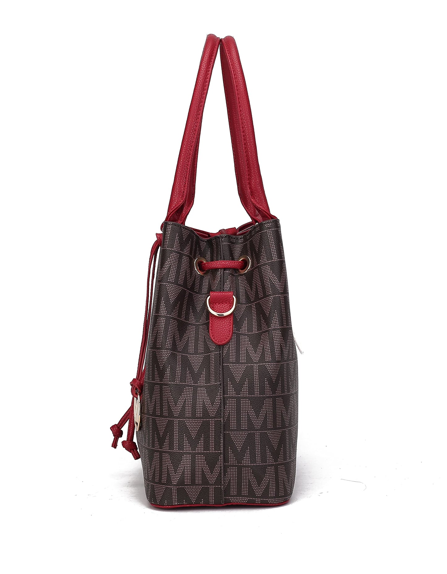 MKF Collection Shoulder Bag for Women, Vegan Leather Top-Handle Crossbody Bag Tote Bag Handbag Purse by Mia K