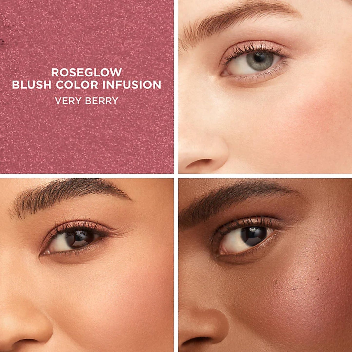 Laura Mercier RoseGlow Blush Color Infusion: Sheer Pressed Powder Blush for Cheeks, Buildable Formula, 10HR Wear, Glowing Long Lasting Color, Very