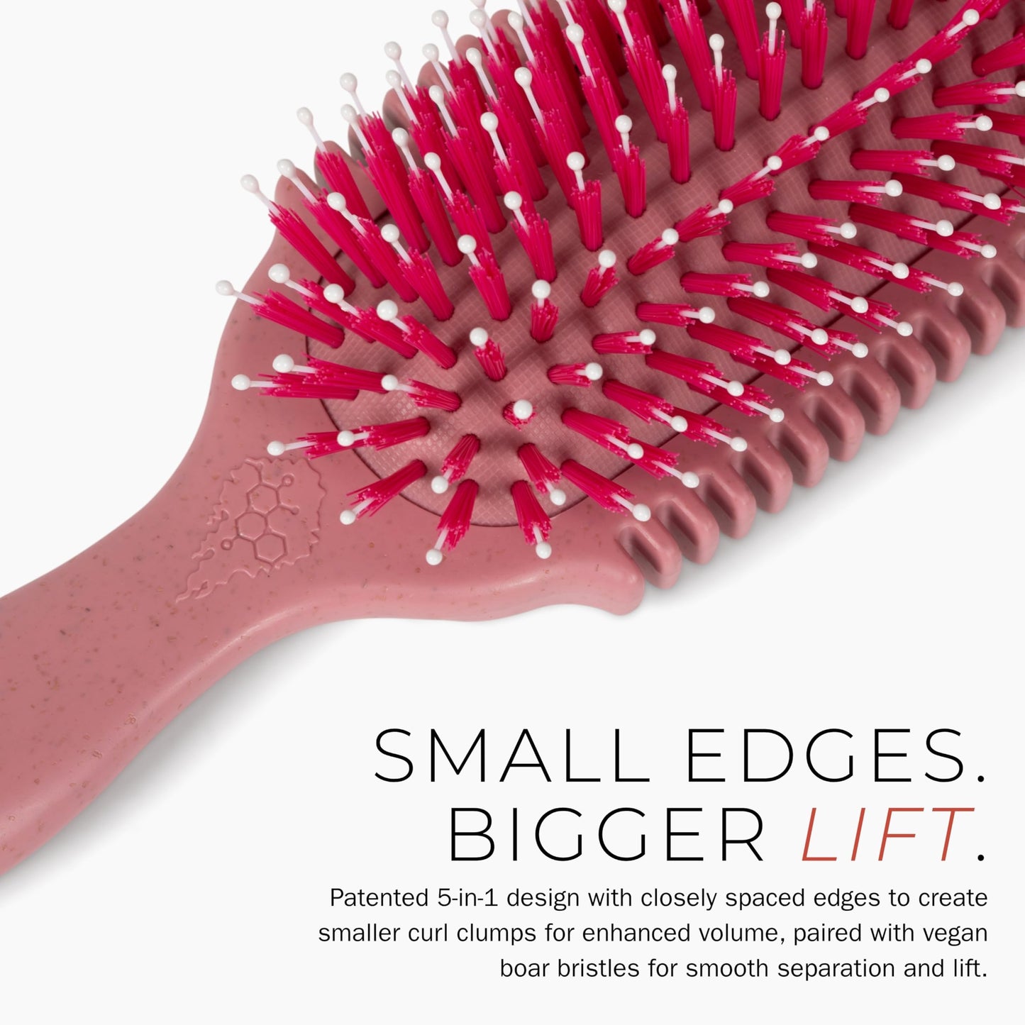 Bounce Curl Volume EdgeLift Brush, 5-in-1 Tool for Volumized Waves, Curls & Coils - Raspberry Beauty and Personal Care Bounce Curl